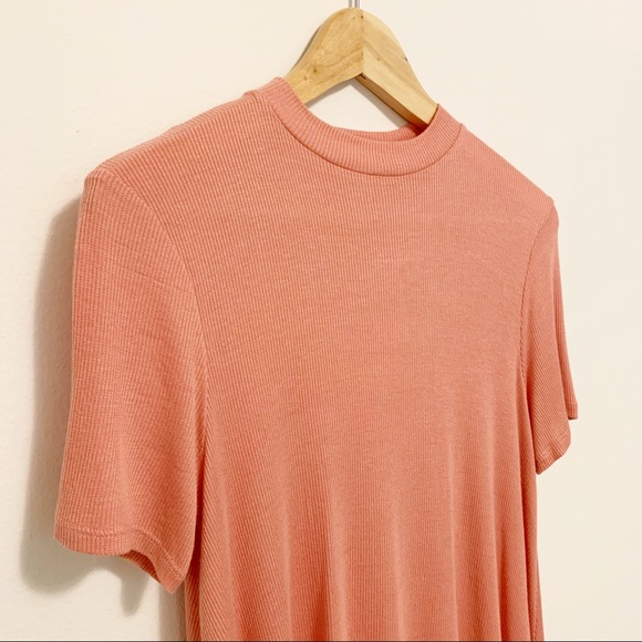NEW Nordstrom Ten Sixty Sherman Dusty Pink Basic Top Medium - Picture 2 of 4